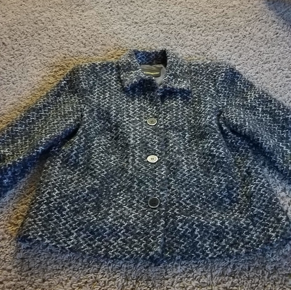 Woman's Black and White Blazer - Picture 3 of 3